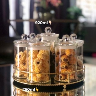 bekas kuih raya kaca Glass Jar Balang Kaca Kedap Airtight Bekas kuih ...