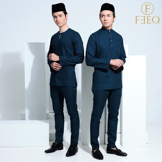  BAJU  MELAYU FEEQ 2021 Baju  Melayu Raya Teluk  Belanga  Cekak 