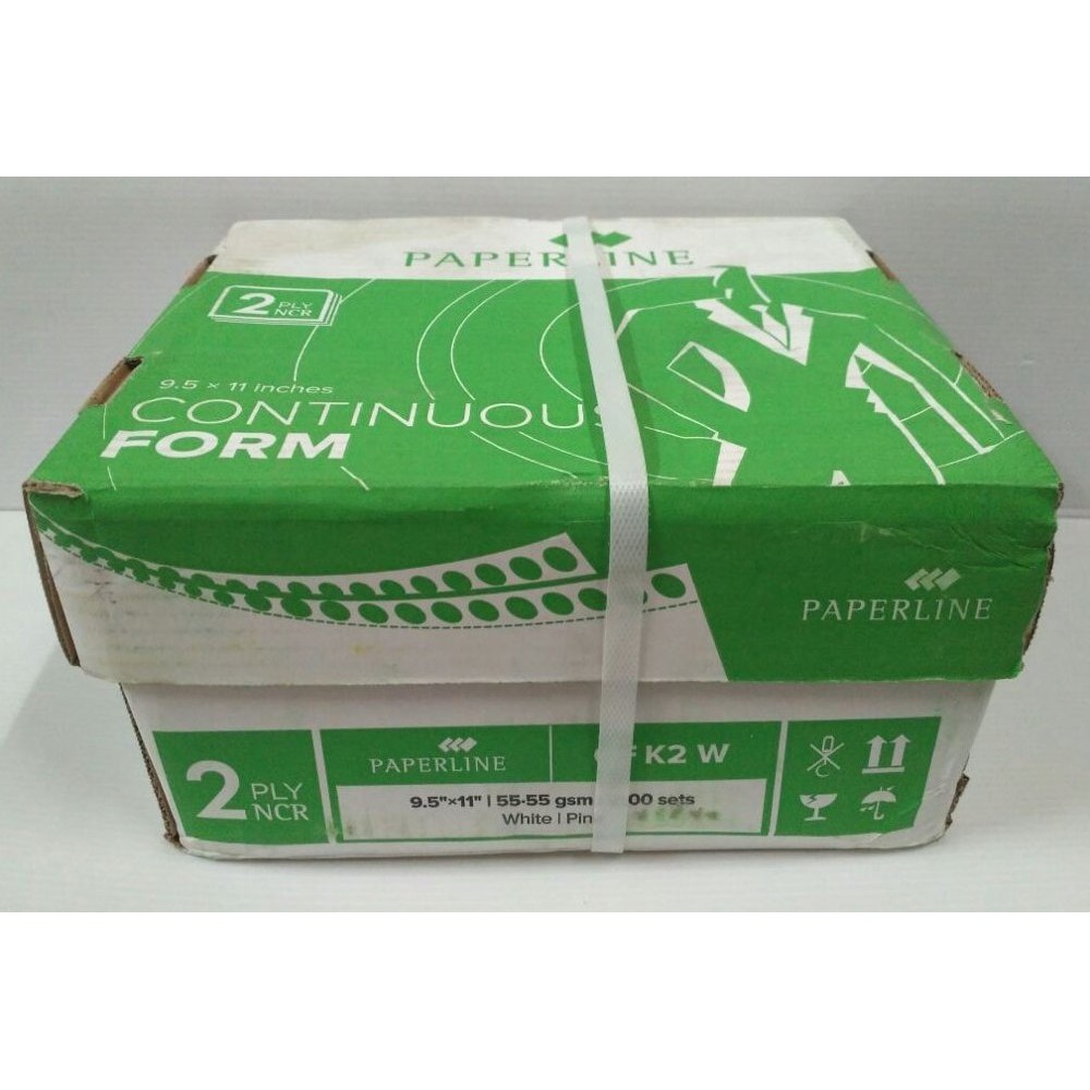 Paperline Cont Form 9 1 2 X 11 2 Ply K2 Computer Paper Shopee Malaysia