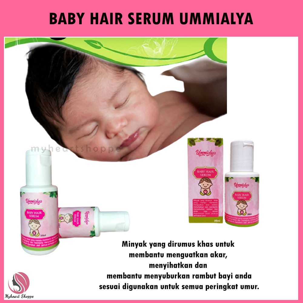 Ummialya Baby Hair Serum Minyak Rambut Baby Shopee Malaysia