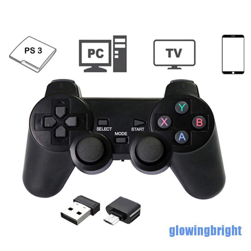 Have Durable 2.4GHz Wireless Dual Joystick Control Game Controller Gamepad PS3 PC TV Box Reliable Purpose - Image 5