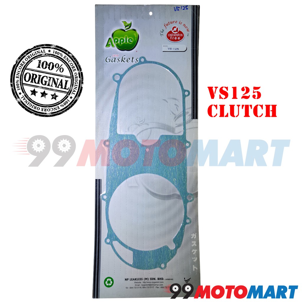 VS125 Clutch Gasket APPLE SUZUKI VS 125 Scooter Skuter