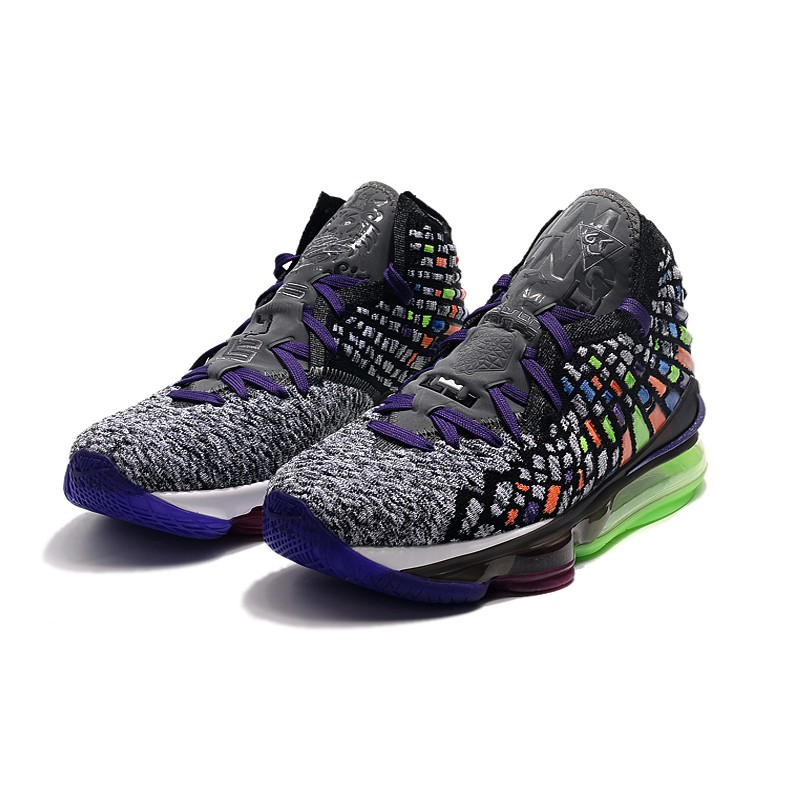 lebron rainbow shoes