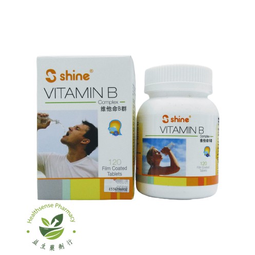 Shine Vitamin B Complex Tablets (120's) | Shopee Malaysia