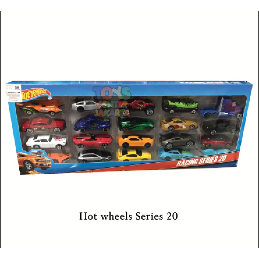 hot wheels 20 car set