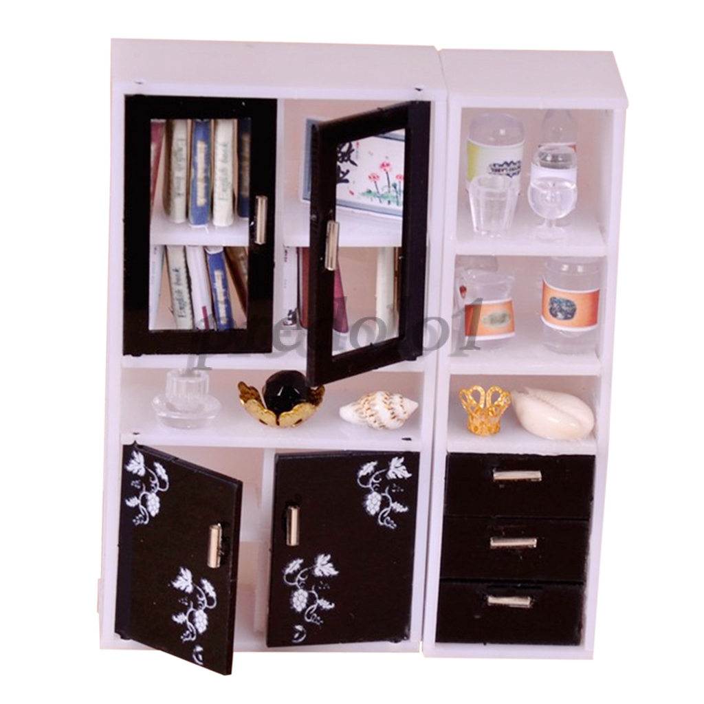 Acrylic Assembly Furniture Model Toy 1 12 Display Cabinet