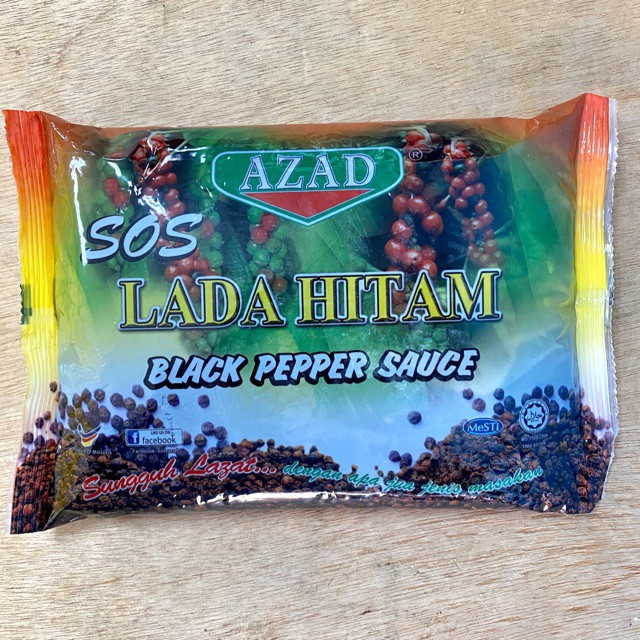 Sos Lada Hitam Azad 1kg Black Pepper Sauce Azad 1kg Shopee Malaysia