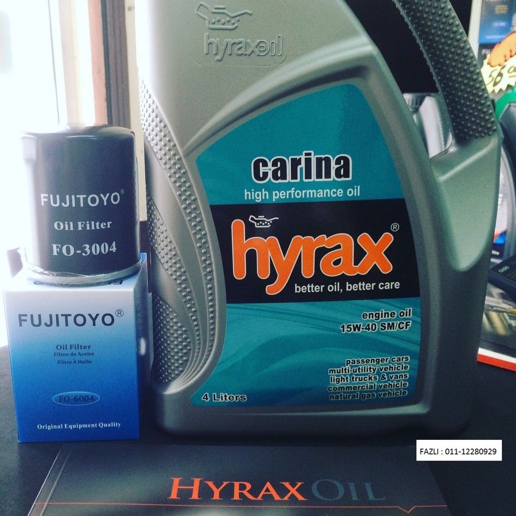 ORIGINAL ENGINE OIL HIGH PERFORMANCE 15W40 HYRAX OIL ( for petrol
