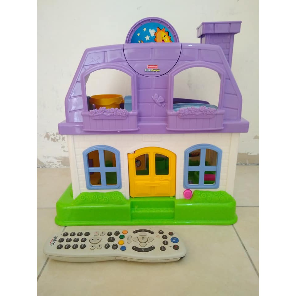 fisher price plastic dollhouse