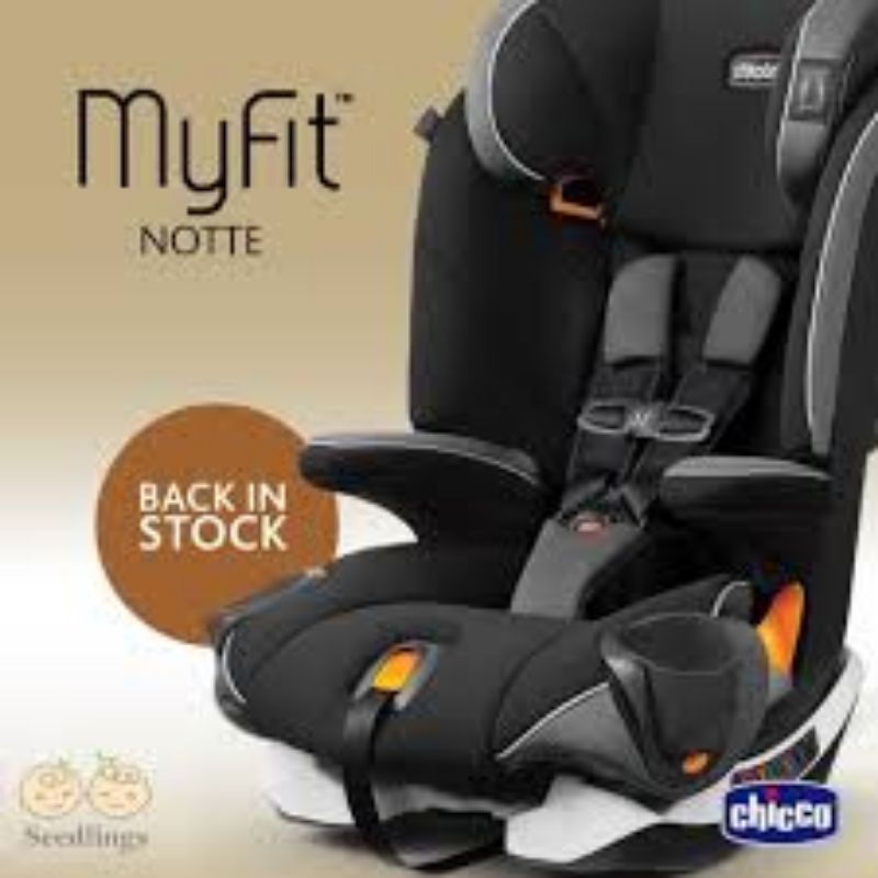 chicco myfit harness height