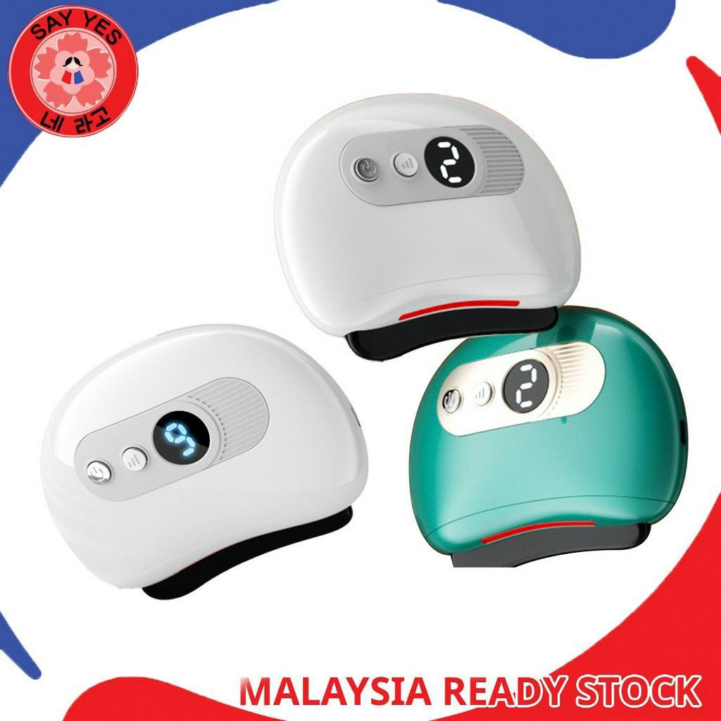 SayYes Mini Electric GuaSha Scraping Massager Meridian Dredging Brush Vibration Heating EMS Face Neck Body Care 네 라고