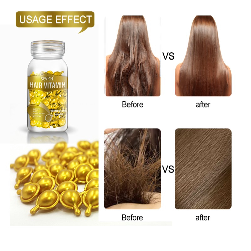 SEVICH Hair Vitamin Repair Damaged Hair Essence (30 Capsules) #7