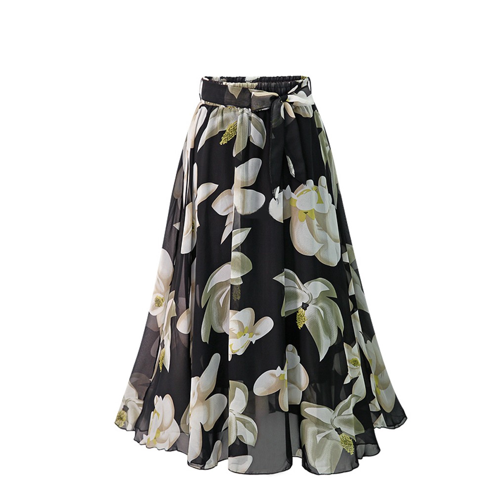 flowy a line skirt