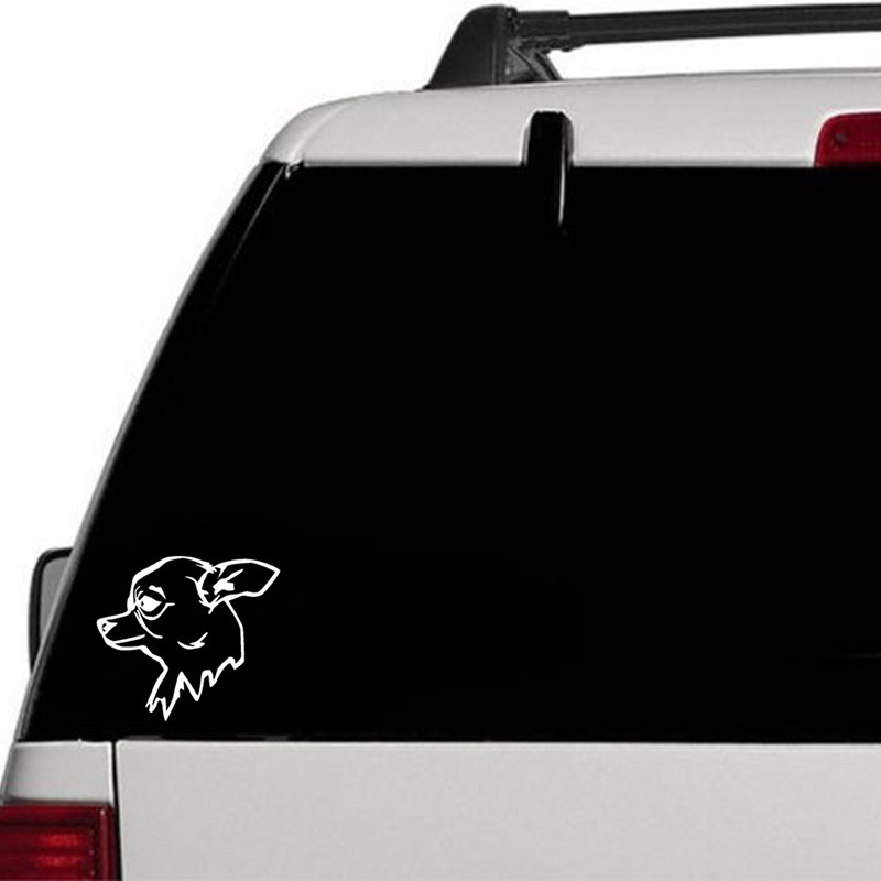 Car Styling Cute Dog Vinyl Decal Removable Sticker For Car Truck