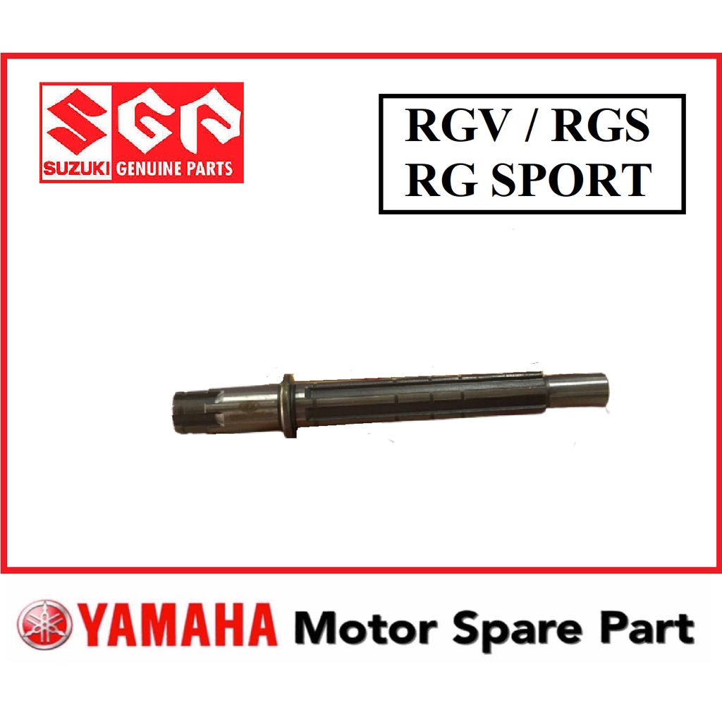 Suzuki Rgv Rg Sport Front Sprocket Shaft Counter Shaft Gear Box Shaft Sub Rgs Rg S Suzuki Shopee Malaysia