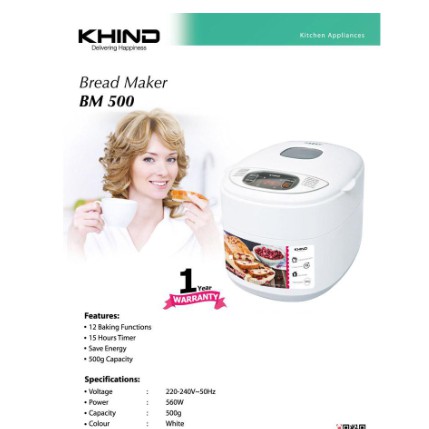 bread maker features