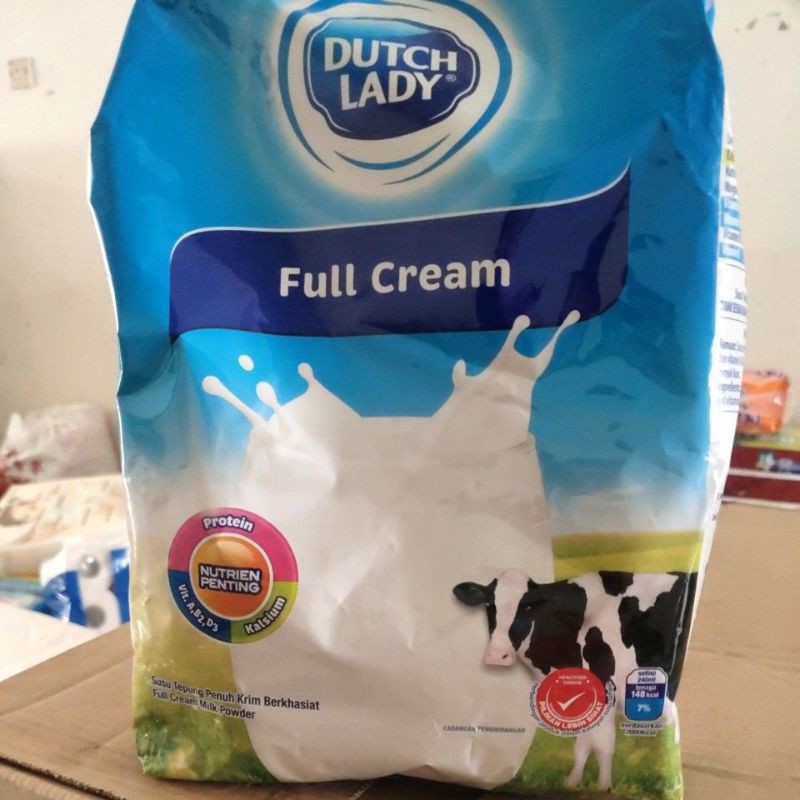 Dutch Lady Full Cream Milk Powder 900g exp 13/09/2023 Shopee Malaysia