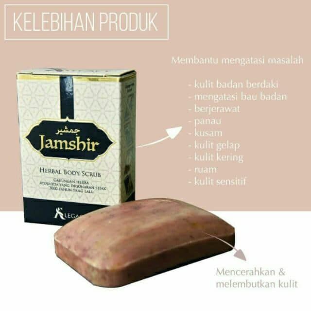 Sabun Jamshir Dherbs Aslegacy Shopee Malaysia