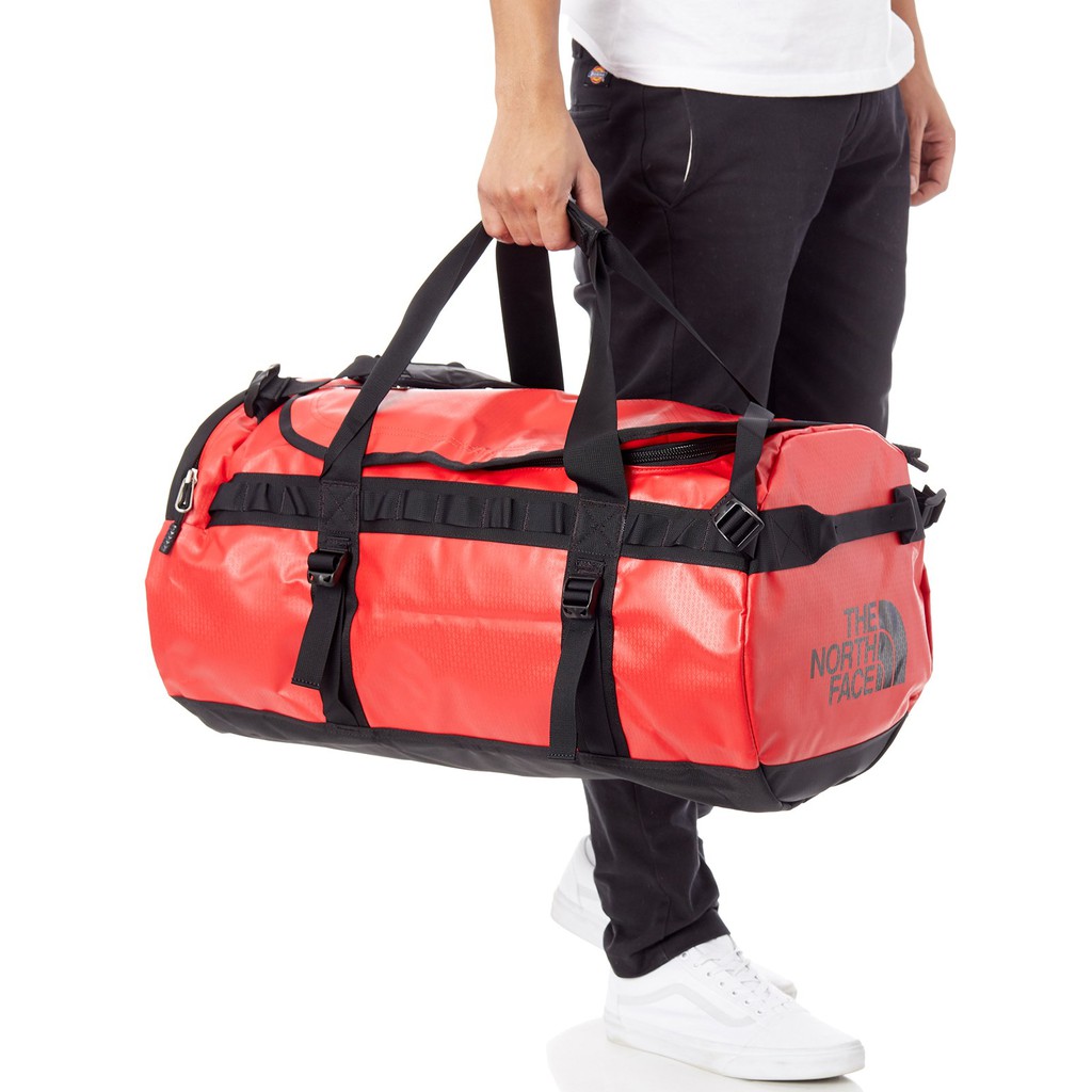 north face duffel bag m size