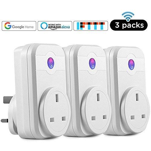 COOSA Wireless WiFi Smart Socket, App Remote Control Repeater Plug