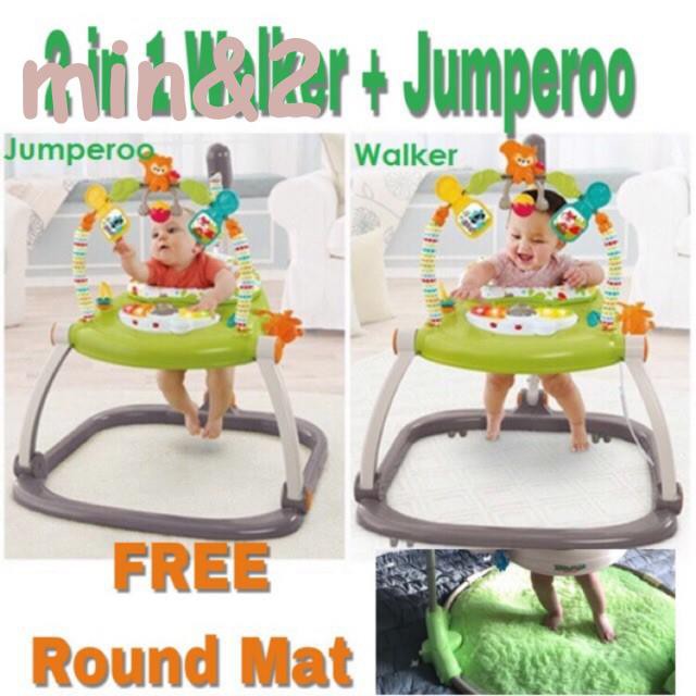 jumperoo and walker