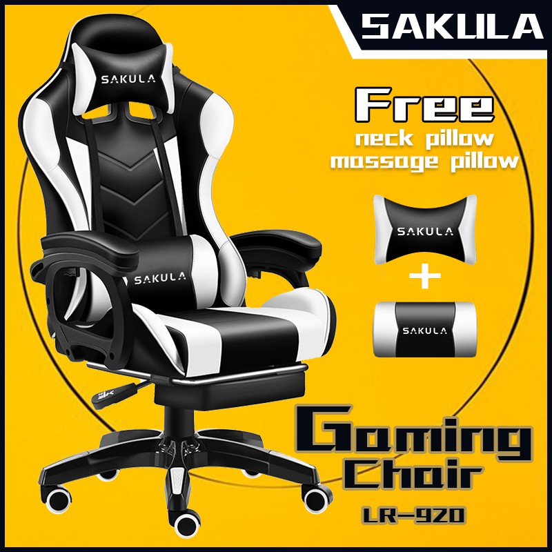 Sakula Office Chair Kerusi Gaming Murah Gaming Chair Shopee Malaysia