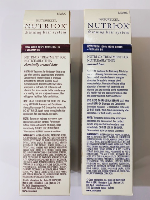 Nutri Ox Hair Tonic 44ml Shopee Malaysia