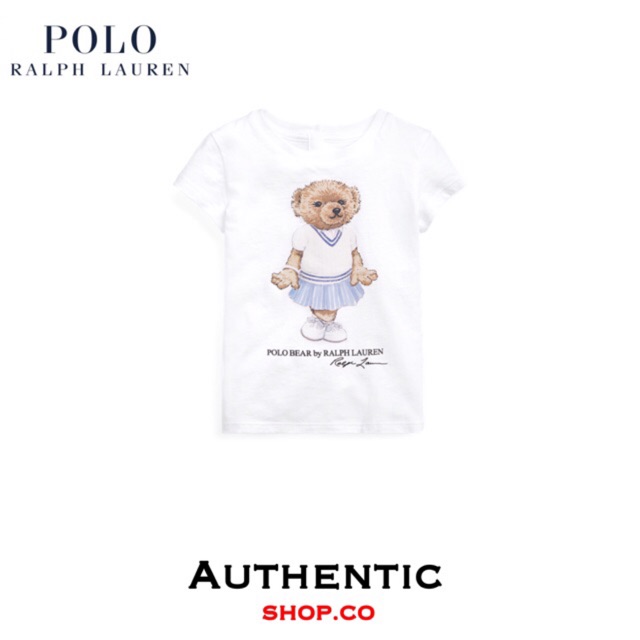 polo bear cotton tee