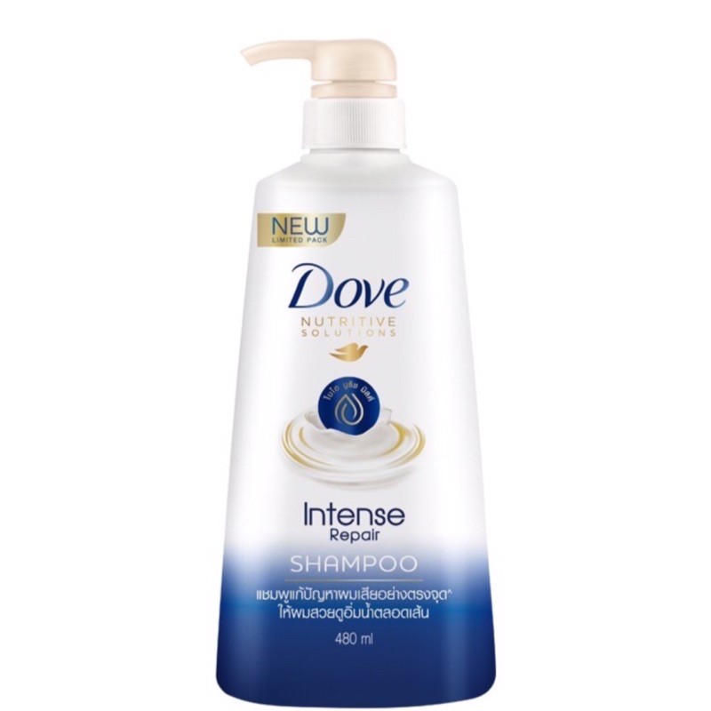 Dove Intense Repair Shampoo 480 Ml.