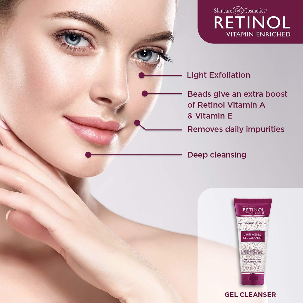 retinol anti aging cleanser
