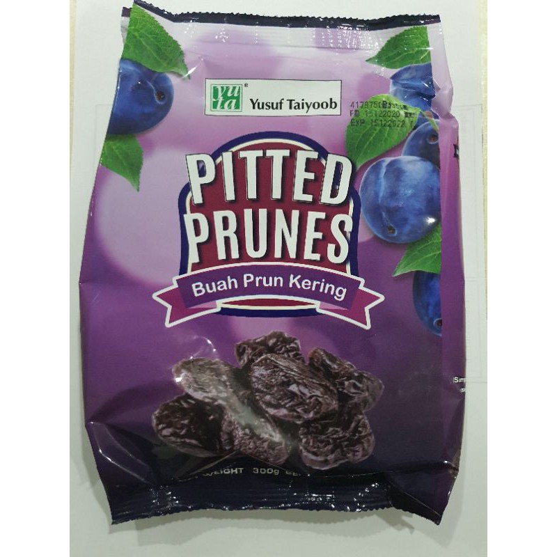 Pitted Prunes Yusuf Taiyoob(300gram)NEW  PACKAGING