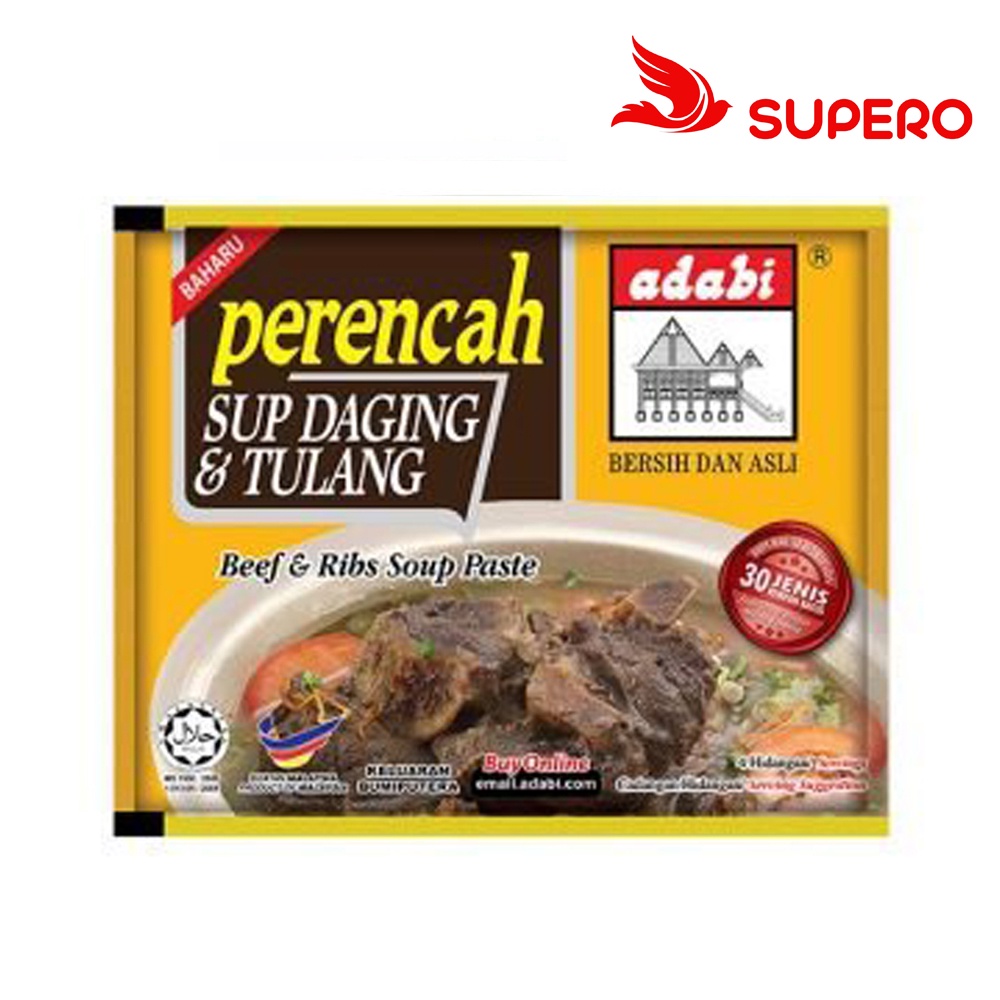 Buy Adabi Perencah Sup Daging Tulang 40g Seetracker Malaysia