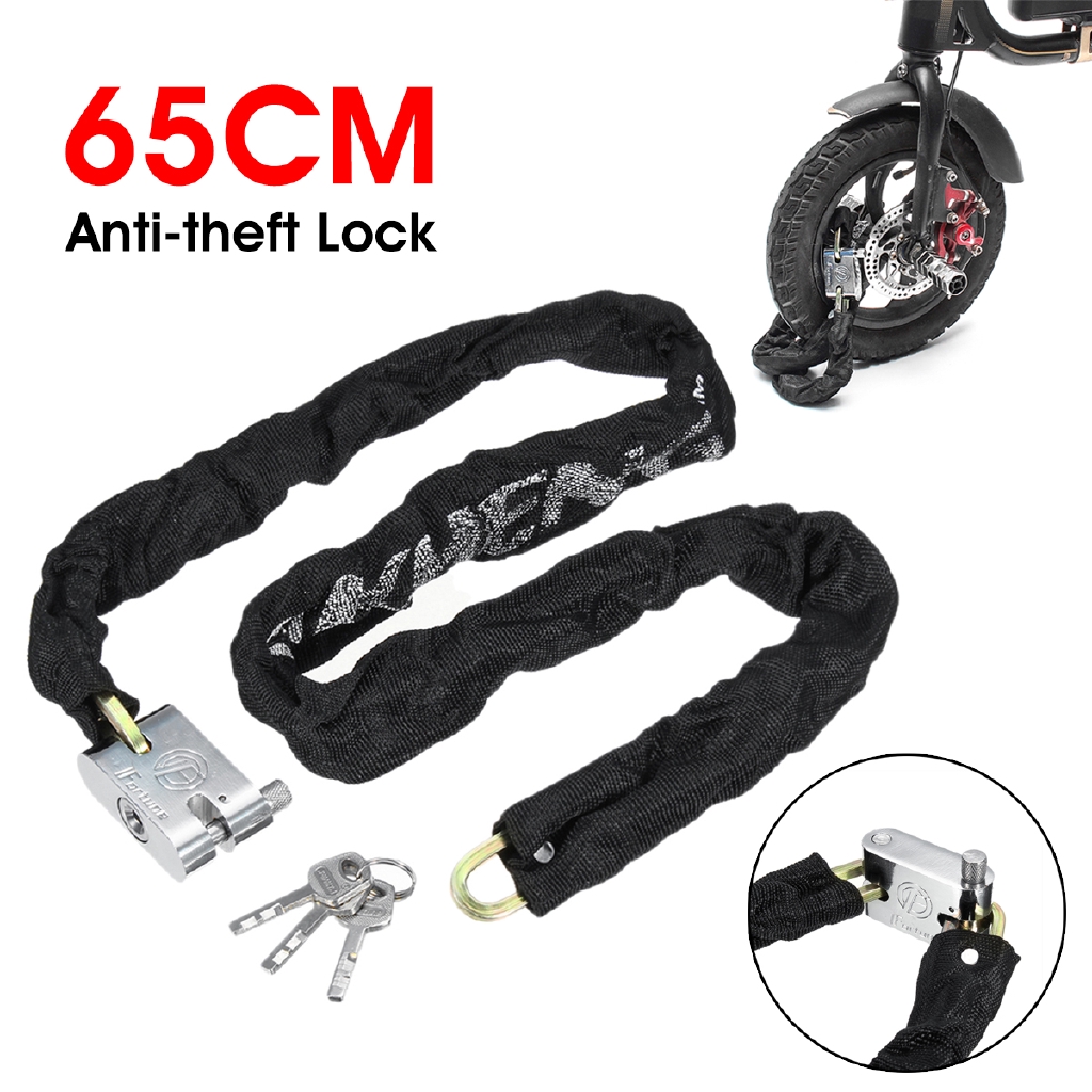 long motorcycle chain lock