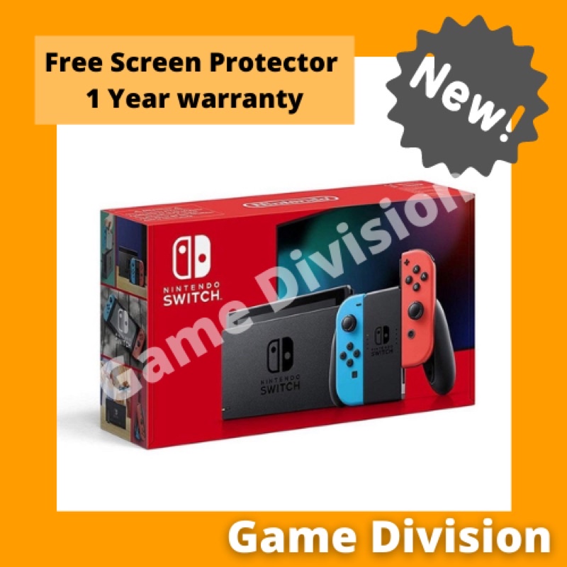 Nintendo Switch Neon V2 Console (1 Year Maxsoft Warranty) Shopee Malaysia