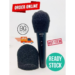 [MALAYSIA READY STOCK] Disposable Black Color Microphone Windscreen Sponge Cover 2 IN 1 Pack