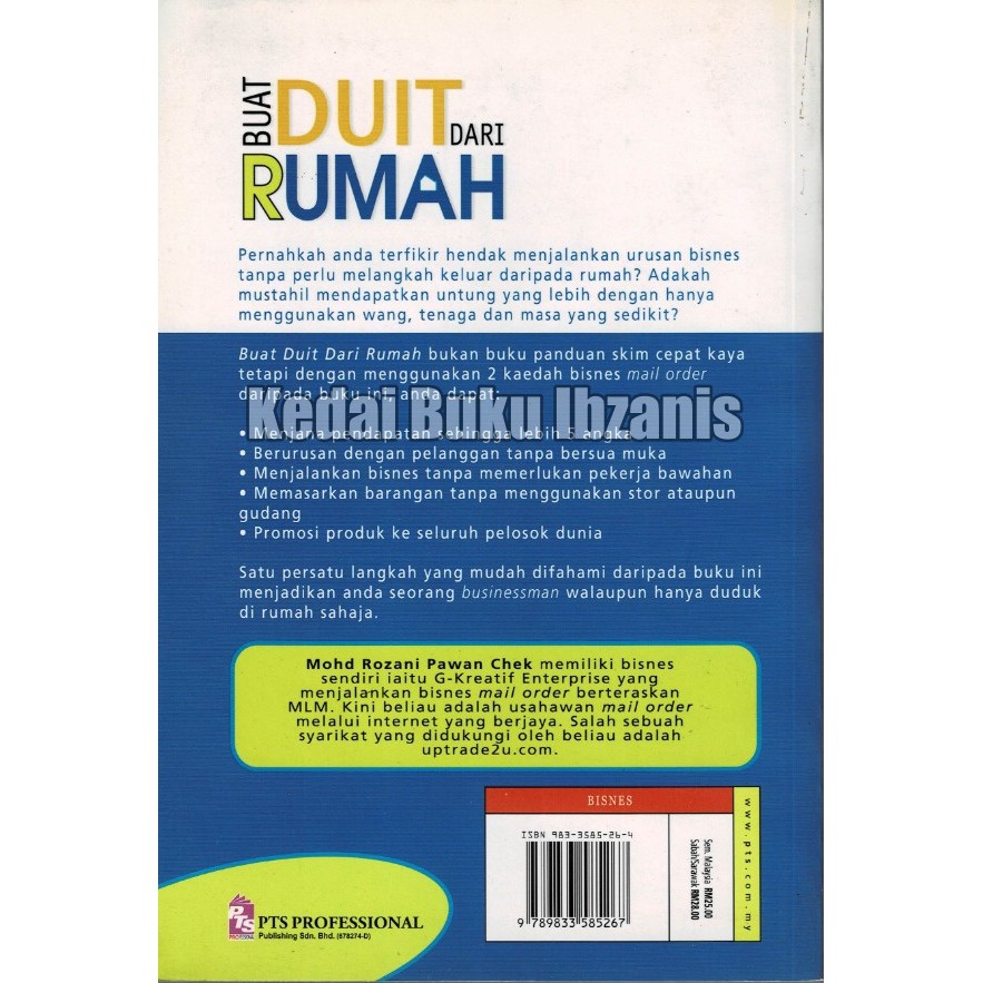 Buku Buat Duit Dari Rumah Shopee Malaysia