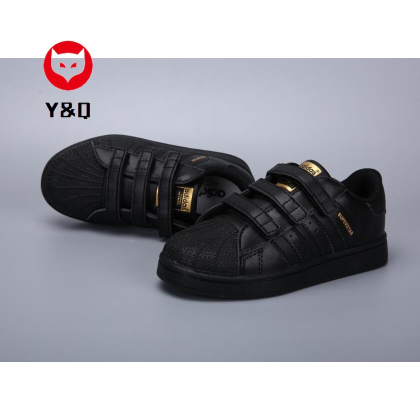 adidas kids superstar black