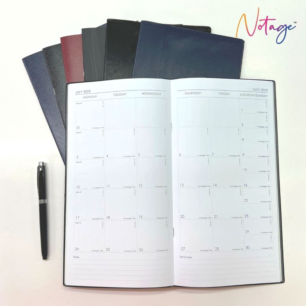 [Ready Stock] Schedule Planner 2023 Business style Corporate Planner