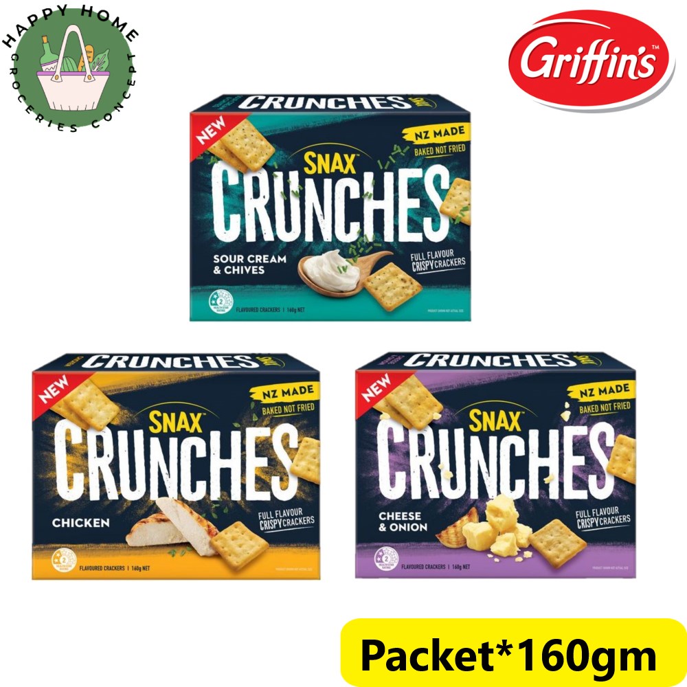 Griffin's Snax Crunches Sour Cream & Chives/ Chicken/ Cheese & Onion