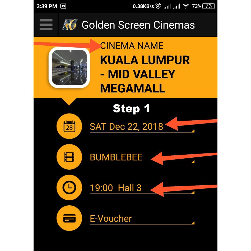 Spot GSC Movie Standard Hall E-Ticket Discount Everyday Except Wed
