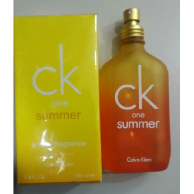 calvin klein one summer perfume