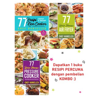 BUKU 77 Resepi Air Fryer Resepi Pressure Cooker Resepi 