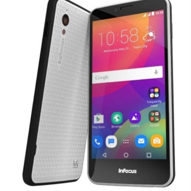Hot Sales 4g Hp Infocus M370 Free Tempered Glass Free Handsfree Shopee Malaysia