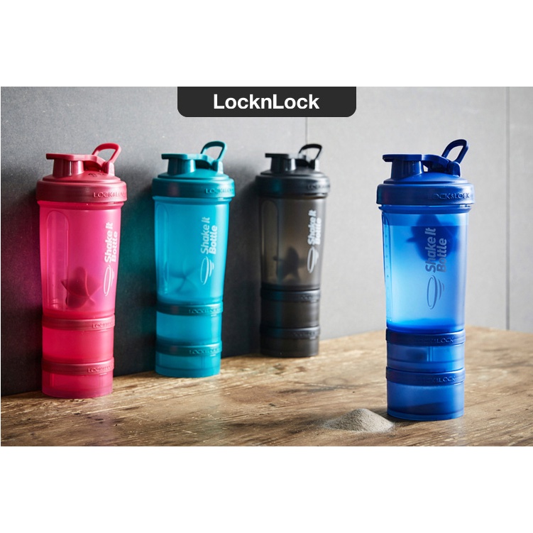 Korea LOCK&LOCK Water Bottle 600 ml Shaker Beverage Allround Water