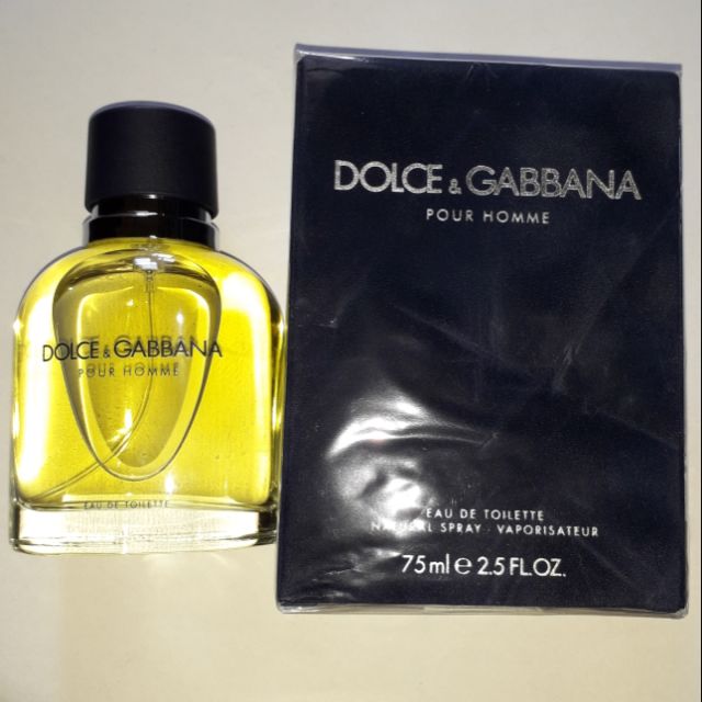 dolce and gabbana pour homme 75ml