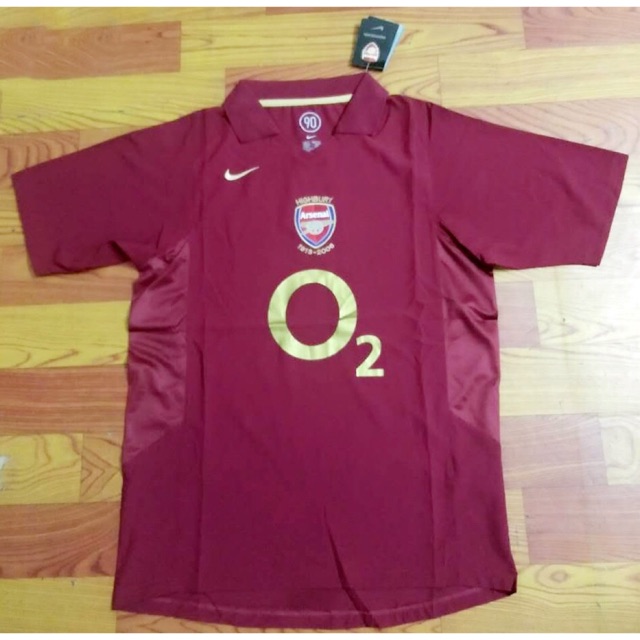 arsenal throwback jersey