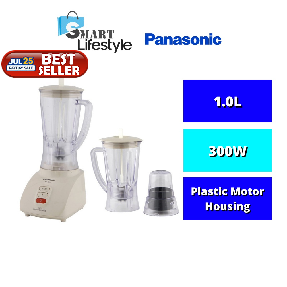 Panasonic Twin Jug Blender (300W) MX801S Shopee Malaysia