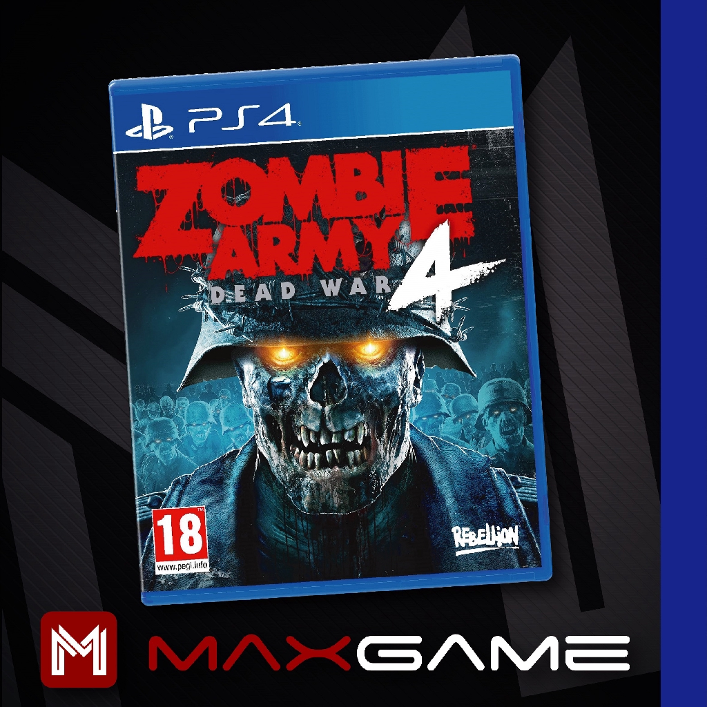 Ps4 Zombie Army 4 Dead War English Chinese Shopee Malaysia