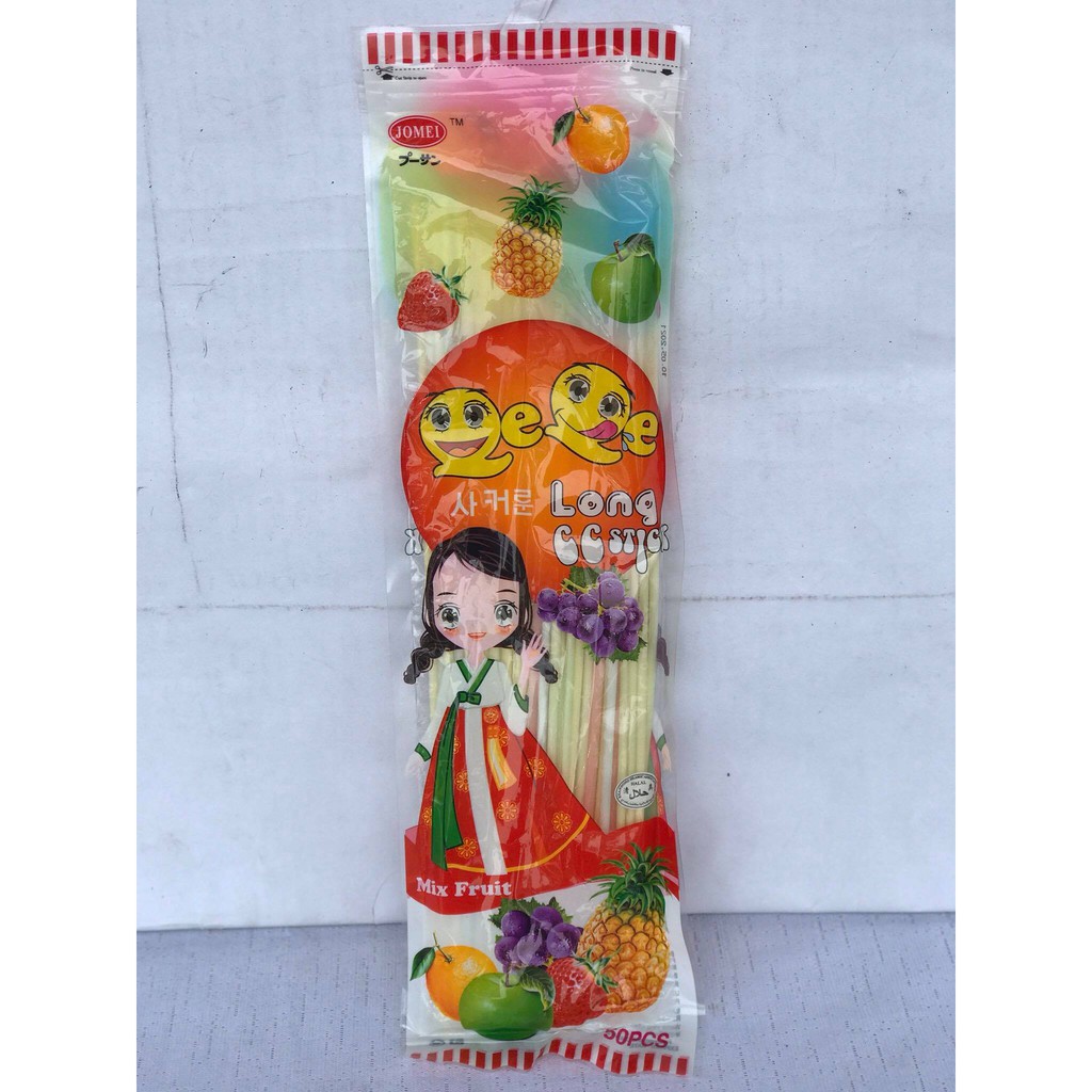 50pcs Jomei Long CC Stick Mix Fruit Flavor 