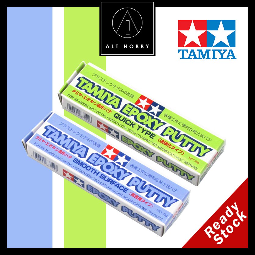 Tamiya 87052 Smooth Surface Epoxy Sculpting Putty 25g High Density Type Tools 